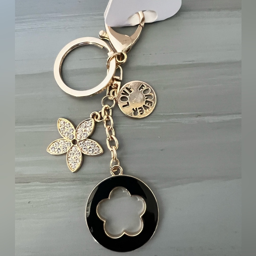 Beautiful Black Purse or Bag Charm *unbranded*